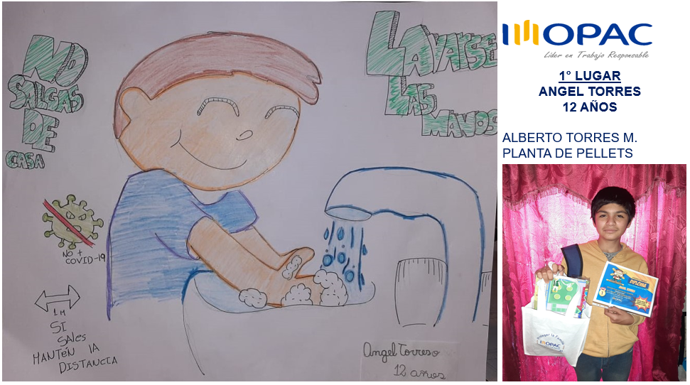 1° Lugar: Angel Torres - 12 Años